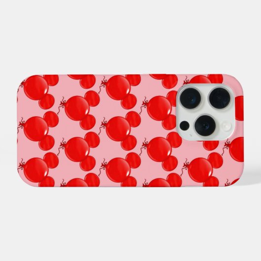 Balloon iPhone Case Hülle (Rückseite (Horizontal))