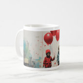 Balloon Kids Kaffeetasse (Vorderseite Links)