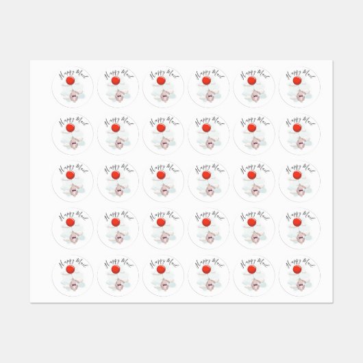 Balloon Labels Etiketten (Blatt)