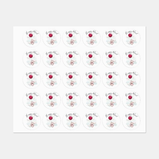 Balloon Labels Etiketten (Blatt)