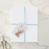 Balloon Minimalistisch Modern Baby Dusche Vielen D Geschenkanhänger (Mit Garn)