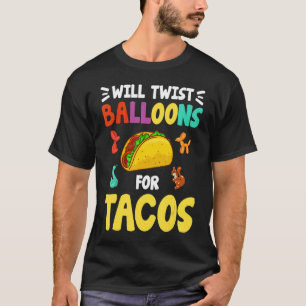 Balloon Modeling Animal Shaping Balloons Balloons T-Shirt