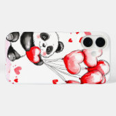 Balloon Panda Liebe in der Luft Case-Mate iPhone Hülle (Rückseite (Horizontal))