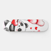 Balloon Panda Liebe in der Luft Skateboard (Horizontal)