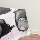 Balloon Panda Liebe in der Luft Tischdecke (Beispiel)