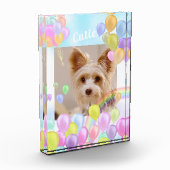 Balloon Pastel Animal Pet Fotoblock (Links)