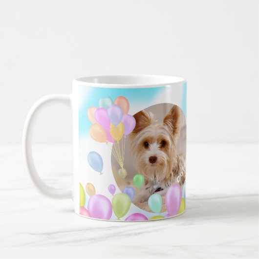 Balloon Pastel Animal Pet Kaffeetasse (Links)