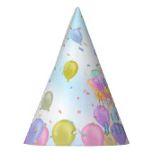 Balloon Pastel Birthday Party Ballons Partyhütchen (Links)