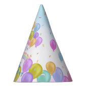 Balloon Pastel Birthday Party Ballons Partyhütchen (Rechts)