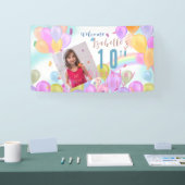 Balloon Pastel Foto Banner (Messe)