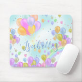 Balloon Pastel Mousepad (Mit Mouse)