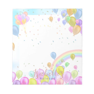 Balloon Pastel Notizblock
