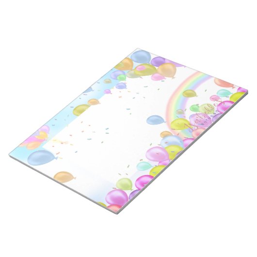 Balloon Pastel Notizblock (angewinkelt)
