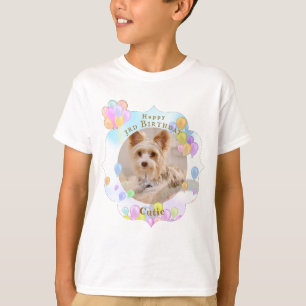 Balloon Pet Dog Blue T-Shirt