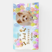 Balloon Pet Hund Foto Banner (Vertikal)