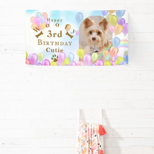 Balloon Pet Hund Foto Banner (InSitu)