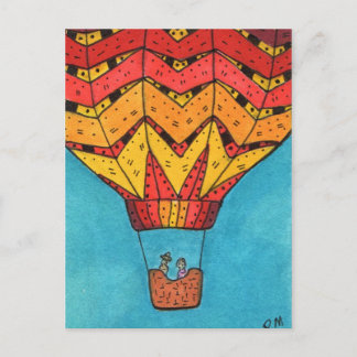 Balloon Postkarte