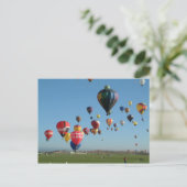 Balloon Postkarte (Stehend Vorderseite)