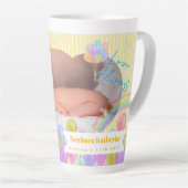 Balloon Rainbow Cloud Foto Yellow Milchtasse (Rechte Ecke)
