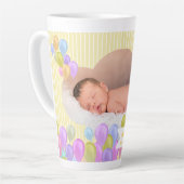 Balloon Rainbow Cloud Foto Yellow Milchtasse (Linke Ecke)