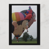 Balloon Special Junge Postkarte (Vorderseite)