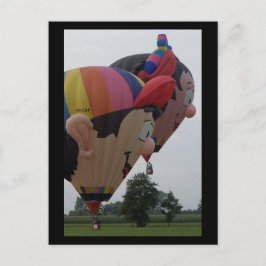Balloon Special Junge Postkarte