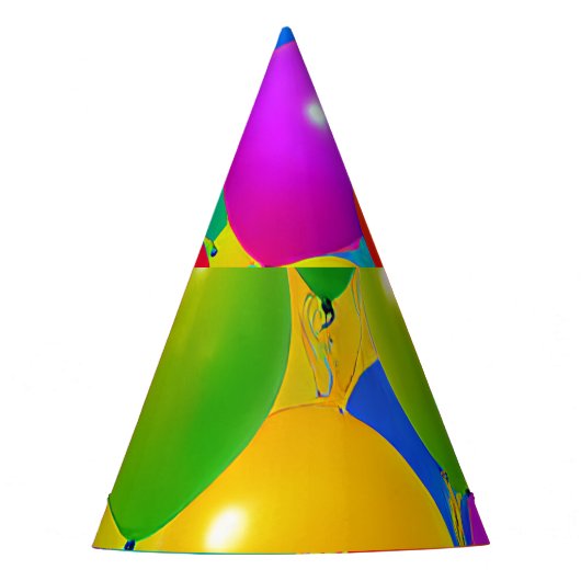 Balloon Style Party Hats Partyhütchen (Vorderseite)