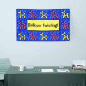 Balloon Twisting! Banner (Messeveranstaltung)