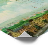 Balloon über das Pariser Poster (Ecke)