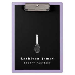 Balloon Whisk Lavendel Black Catering Klemmbrett
