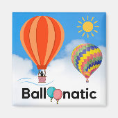 Balloonatiker - der Balloonist Magnet (Vorne)