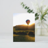 Ballooner-Sonnenfinsternis Postkarte (Stehend Vorderseite)