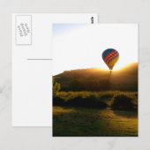 Ballooner-Sonnenfinsternis Postkarte (Vorne/Hinten)