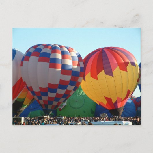 Balloonfiesta Postkarte (Vorderseite)