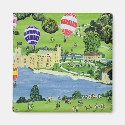 Ballooning auf dem Burg Leeds Magnet (Vorne)