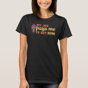 Ballooning Ballonfahrt Heißluftballon Luftfahrt 5 T-Shirt