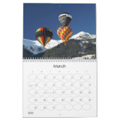 Ballooning in Château d'Oex Kalender (Mär 2026)