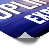 Ballooning ist eine aufregende Erfahrung Poster (Ecke)