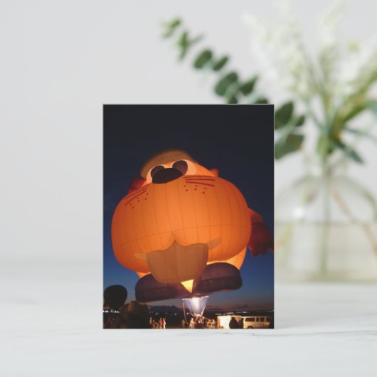 Balloonleuchte Postkarte (Stehend Vorderseite)