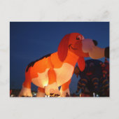 Balloonleuchte Postkarte (Vorderseite)