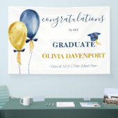 Balloons Abschluss Glückwunschs Banner (Messe)