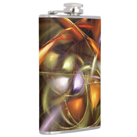 Balloons and Ribbons  Abstract Flachmann (Rechts)