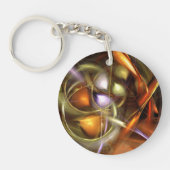 Balloons and Ribbons  Abstract Schlüsselanhänger (Vorderseite)