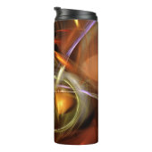 Balloons and Ribbons  Abstract Thermosbecher (Nach rechts gedreht)