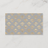 Balloons auf der Royal Gold Business Card Visitenkarte (Rückseite)