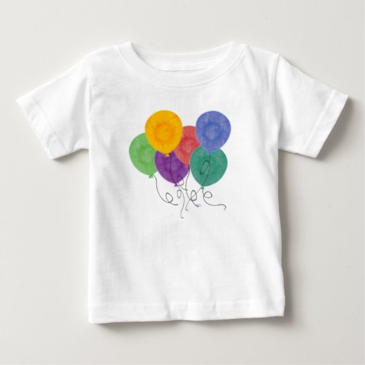 Balloons Baby T-shirt (Vorderseite)
