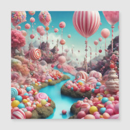 Balloons Candy Land Magneteinladung