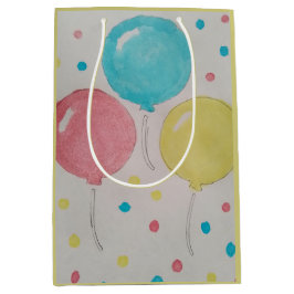 Balloons & Confetti-Geschenktasche Mittlere Geschenktüte