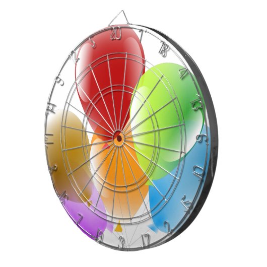 Balloons Dartscheibe (Vorderseite rechts)