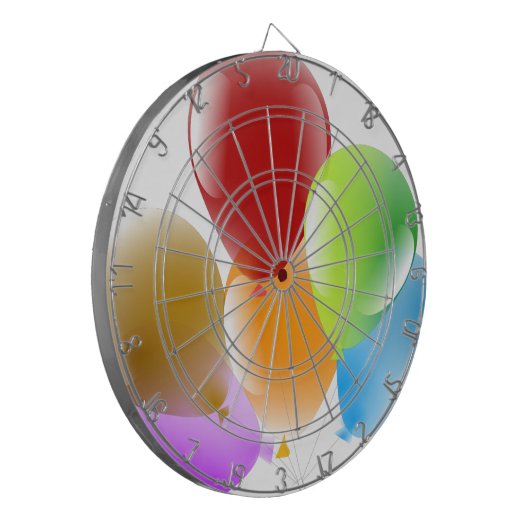 Balloons Dartscheibe (Vorderseite Links)